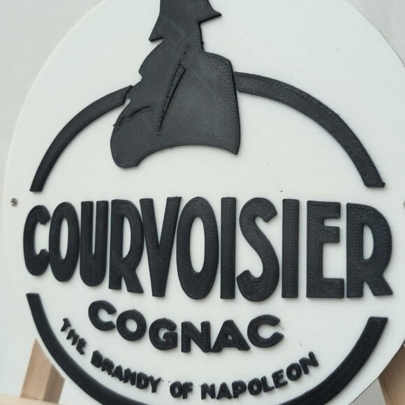 3D Printed Courvoisier Tequila RGB LED 8-Inch Sign With Remote Control man cave - Picture 6 of 11